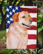 Load image into Gallery viewer, Labrador Retriever Patriotic Garden Flag - Outdoor Decorative Yard Flag BB9714GF