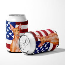 Load image into Gallery viewer, Pharaoh Hound Patriotic Can or Bottle Hugger BB9715CC