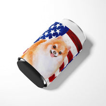 Load image into Gallery viewer, Pomeranian #2 Patriotic Can or Bottle Hugger BB9716CC