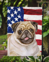 Load image into Gallery viewer, Fawn Pug Patriotic Garden Flag - Outdoor Decorative Yard Flag BB9718GF