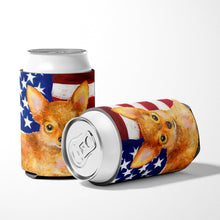 Load image into Gallery viewer, Toy Terrier Patriotic Can or Bottle Hugger BB9722CC