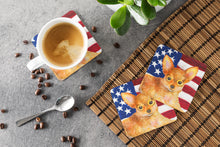 Load image into Gallery viewer, Toy Terrier Patriotic Foam Coaster  BB9722FC
