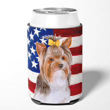 Load image into Gallery viewer, Yorkshire Terrier #2 Patriotic Can or Bottle Hugger BB9723CC