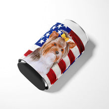 Load image into Gallery viewer, Yorkshire Terrier #2 Patriotic Can or Bottle Hugger BB9723CC