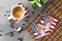 Load image into Gallery viewer, Yorkshire Terrier #2 Patriotic Foam Coaster  BB9723FC