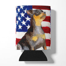 Load image into Gallery viewer, Miniature Pinscher #2 Patriotic Can or Bottle Hugger BB9724CC