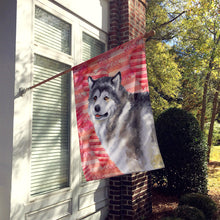Load image into Gallery viewer, Alaskan Malamute Love Flag Canvas House Size BB9725CHF