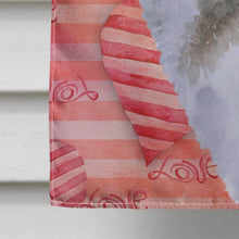 Load image into Gallery viewer, Alaskan Malamute Love Flag Canvas House Size BB9725CHF