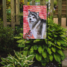 Load image into Gallery viewer, Alaskan Malamute Love Garden Flag - Outdoor Decorative Yard Flag BB9725GF
