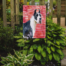 Load image into Gallery viewer, Harlequin Great Dane Love Garden Flag - Outdoor Decorative Yard Flag BB9730GF