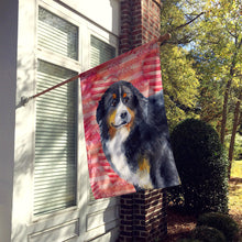 Load image into Gallery viewer, Bernese Mountain Dog Love Flag Canvas House Size BB9732CHF