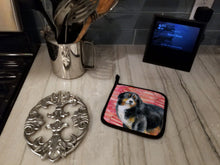 Load image into Gallery viewer, Bernese Mountain Dog Love Pot Holders - Set of 2 - Heat-Resistant Kitchen Essentials BB9732PTHD