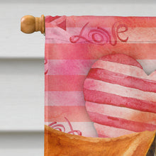 Load image into Gallery viewer, Boerboel Mastiff Love Flag Canvas House Size BB9733CHF