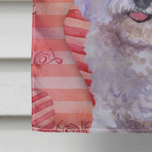 Load image into Gallery viewer, Bichon Frise Love Flag Canvas House Size BB9735CHF