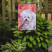 Load image into Gallery viewer, Bichon Frise Love Garden Flag - Outdoor Decorative Yard Flag BB9735GF