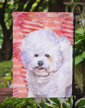 Load image into Gallery viewer, Bichon Frise Love Garden Flag - Outdoor Decorative Yard Flag BB9735GF