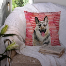 Load image into Gallery viewer, East-European Shepherd Love Throw Pillow - 14x14 Decorative Pillow – Art for Your Home &amp; Patio BB9736PW1414