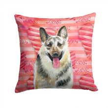 Load image into Gallery viewer, East-European Shepherd Love Throw Pillow - 14x14 Decorative Pillow – Art for Your Home &amp; Patio BB9736PW1414