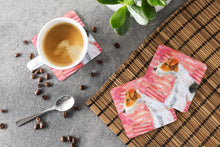 Load image into Gallery viewer, Fox Terrier Love Foam Coaster  BB9737FC