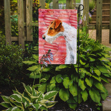 Load image into Gallery viewer, Fox Terrier Love Garden Flag - Outdoor Decorative Yard Flag BB9737GF