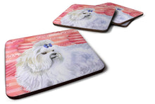Load image into Gallery viewer, Maltese Love Foam Coaster  BB9738FC