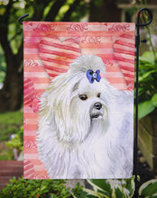 Load image into Gallery viewer, Maltese Love Garden Flag - Outdoor Decorative Yard Flag BB9738GF