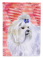 Load image into Gallery viewer, Maltese Love Garden Flag - Outdoor Decorative Yard Flag BB9738GF