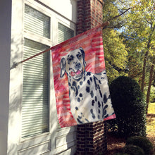 Load image into Gallery viewer, Dalmatian Love Flag Canvas House Size BB9740CHF