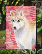 Load image into Gallery viewer, Siberian Husky Love Garden Flag - Outdoor Decorative Yard Flag BB9742GF