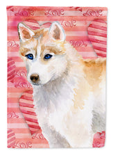 Load image into Gallery viewer, Siberian Husky Love Garden Flag - Outdoor Decorative Yard Flag BB9742GF