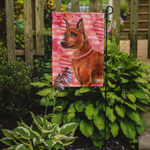 Load image into Gallery viewer, Miniature Pinscher Love Garden Flag - Outdoor Decorative Yard Flag BB9743GF