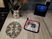 Load image into Gallery viewer, Papillon Love Pot Holders - Set of 2 - Heat-Resistant Kitchen Essentials BB9744PTHD