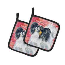 Load image into Gallery viewer, Papillon Love Pot Holders - Set of 2 - Heat-Resistant Kitchen Essentials BB9744PTHD