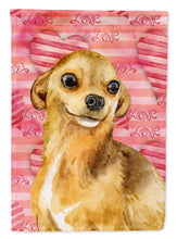 Load image into Gallery viewer, Chihuahua Love Flag Canvas House Size BB9745CHF