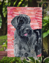 Load image into Gallery viewer, Giant Schnauzer Love Garden Flag - Outdoor Decorative Yard Flag BB9747GF