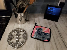 Load image into Gallery viewer, Giant Schnauzer Love Pot Holders - Set of 2 - Heat-Resistant Kitchen Essentials BB9747PTHD