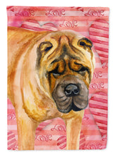 Load image into Gallery viewer, Shar Pei Love Flag Canvas House Size BB9748CHF