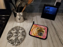 Load image into Gallery viewer, Shar Pei Love Pot Holders - Set of 2 - Heat-Resistant Kitchen Essentials BB9748PTHD