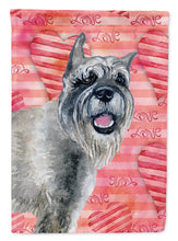 Load image into Gallery viewer, Schnauzer Love Flag Canvas House Size BB9749CHF