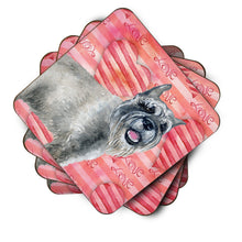 Load image into Gallery viewer, Schnauzer Love Foam Coaster  BB9749FC