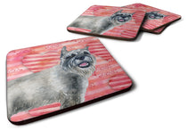 Load image into Gallery viewer, Schnauzer Love Foam Coaster  BB9749FC