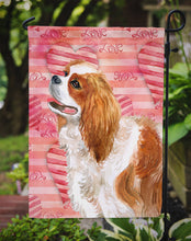 Load image into Gallery viewer, Cavalier Spaniel Love Garden Flag - Outdoor Decorative Yard Flag BB9750GF