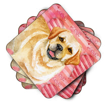 Load image into Gallery viewer, Golden Retriever Love Foam Coaster  BB9751FC