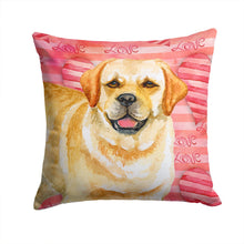 Load image into Gallery viewer, Golden Retriever Love Throw Pillow - 14x14 Decorative Pillow – Art for Your Home &amp; Patio BB9751PW1414