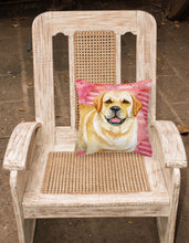 Load image into Gallery viewer, Golden Retriever Love Fabric Decorative Pillow BB9751PW1818