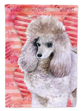 Load image into Gallery viewer, Poodle Love Flag Canvas House Size BB9752CHF