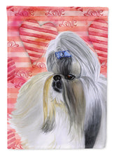 Load image into Gallery viewer, Shih Tzu Love Flag Canvas House Size BB9753CHF