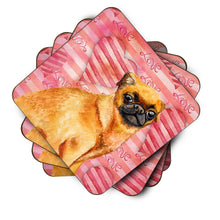 Load image into Gallery viewer, Small Brabant Griffon Love Foam Coaster  BB9754FC