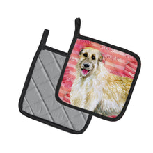 Load image into Gallery viewer, Irish Wolfhound Love Pot Holders - Set of 2 - Heat-Resistant Kitchen Essentials BB9757PTHD