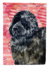 Load image into Gallery viewer, Newfoundland Love Flag Canvas House Size BB9758CHF